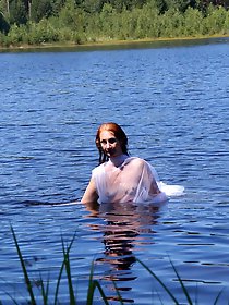 Women of a certain age engage in sexual relations at the workplace.