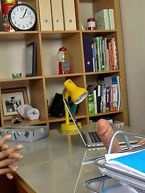 Doctor Lacey Starr sucks BBC