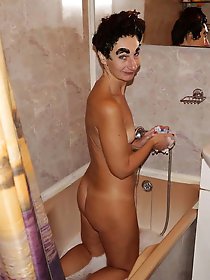 In Bathroom in color for Hair