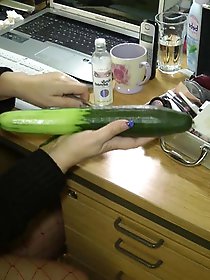 Annadevot - The CUCUMBER as anal spare