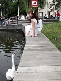 Me Lou dressed with cum