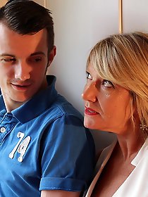 Naughty mature amy loves doing the guy next door