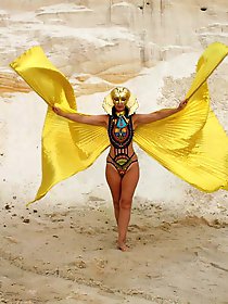 Erotic lady is showing off her titties